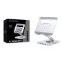 Conceptronic DONN26G Tablet Stand with 8-in-1 USB 3.2 Gen 1 Docking Station, 360° Rotating Base, Foldable, Adjustable Height, 16